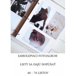 samolepicí album pro 500 fotek