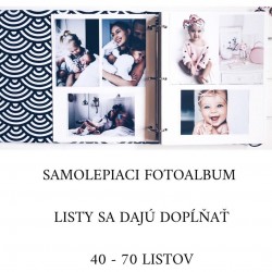 DĚTSKÝ ALBUM SAMOLEPICÍ NEBO NA LEPENÍ FOTEK